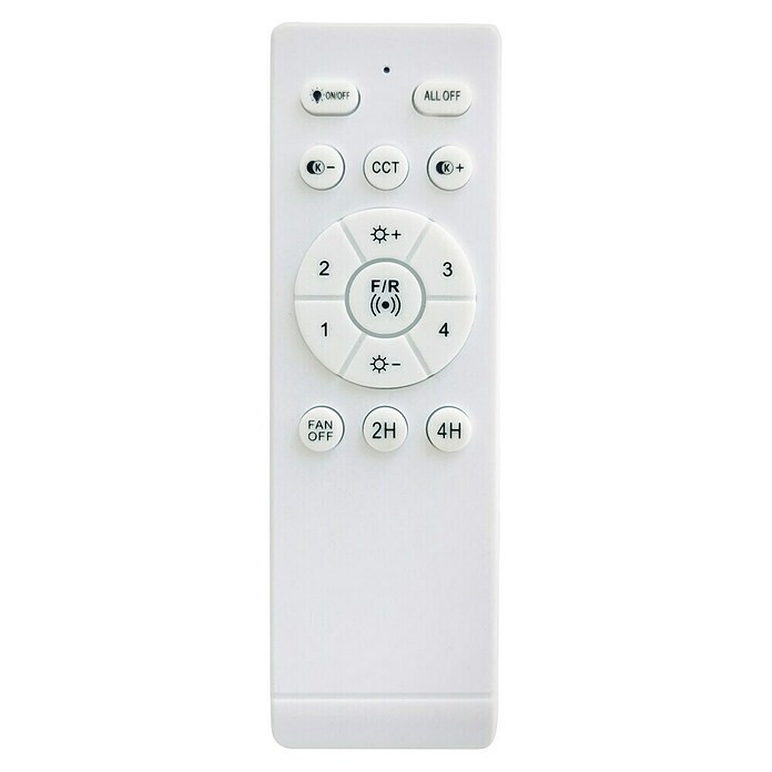 Globo Plafondventilator Hines met verlichting (Wit, Diameter: 40,6 cm, 10 W) | BAUHAUS