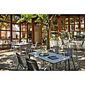 Sunfun Gastro Gartentisch (L x B x H: 142,5 x 82,5 x 75 cm, Stahl, Night-Grey, Stapelbar) | BAUHAUS