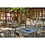 Sunfun Gastro Stapelstuhl (Stahl, Polywood, Stapelbar, Night-Grey, B x T x H: 57,5 x 53,5 x 83,5 cm) | BAUHAUS