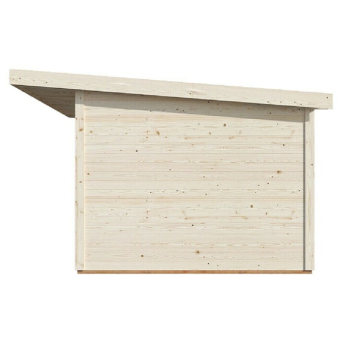 Palmako Caseta de jardín Andrea Slide (Medidas ext. (An x Pr): 639 x 402 cm, Madera, Natural) | BAUHAUS