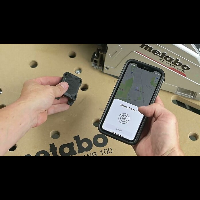 Metabo Gereedschapstracker (Smart bediening: iOS/Apple Find My Netzwerk) | BAUHAUS