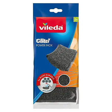 Vileda Glitzi Reinigungspad Power Inox