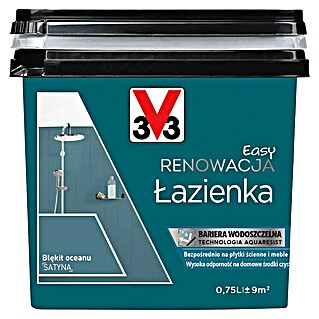 V33 Obnovitvena barva Renovation Perfection (Modra, 750 ml, Ustrezno za: Kopalnice)