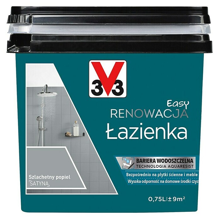 V33 Obnovitvena barva Renovation Perfection  (Siva, 750 ml, Ustrezno za: Kopalnice) | 5915 - Sonstige Spezialfarben | HADH - Spezialfarben | HAD - Farben | HA - Farben | H - Innendeko/Farben | BAUHAUS