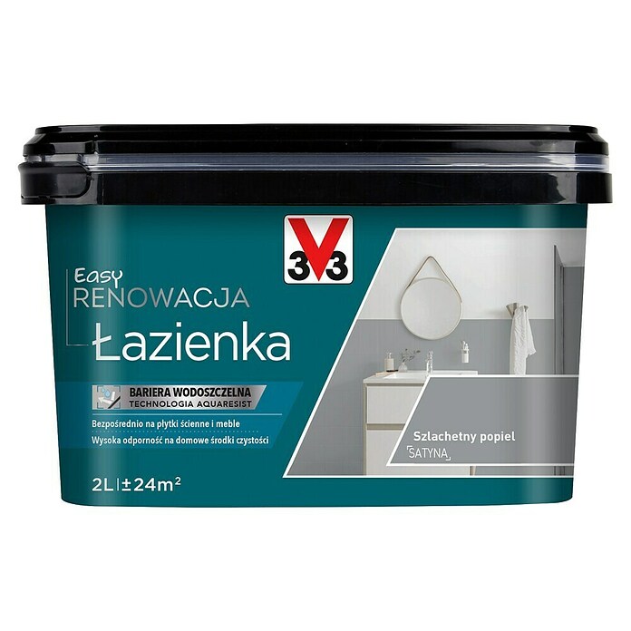 V33 Obnovitvena barva Renovation Perfection  (Siva, 2 l, Ustrezno za: Kopalnice) | 5915 - Sonstige Spezialfarben | HADH - Spezialfarben | HAD - Farben | HA - Farben | H - Innendeko/Farben | BAUHAUS