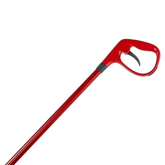 Vileda Bodenwischer Spray & Clean Sprühwischer - 2 -tlg. - Roter Müllsammler mit Pistolengriff, ideal für die komfortable Abfallbeseitigung im Garten oder öffentlichen Bereichen. Praktisches Design für einfache Handhabung.