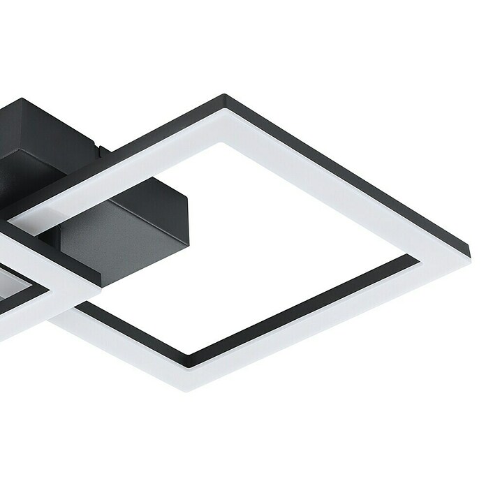 Eglo LED stropna svjetiljka Huerta  (20 W, D x Š x V: 52,5 x 31 x 7 cm, Bijele boje dnevnog svjetla) | BAUHAUS