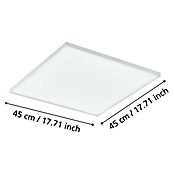 Eglo LED panel Turcona-Z  (22,8 W, Do x Š x V: 45 x 45 x 7,5 cm, Bela, RGBW) | 3016 - Deckenleuchte | CACB - Deckenleuchten | CAC - Indoorleuchten | CA - Beleuchtung | C - Elektro | BAUHAUS