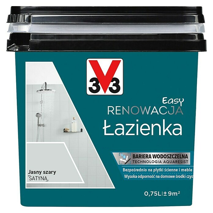 V33 Obnovitvena barva Renovation Perfection  (Svetlo siva, 750 ml, Ustrezno za: Kopalnice) | 5915 - Sonstige Spezialfarben | HADH - Spezialfarben | HAD - Farben | HA - Farben | H - Innendeko/Farben | BAUHAUS