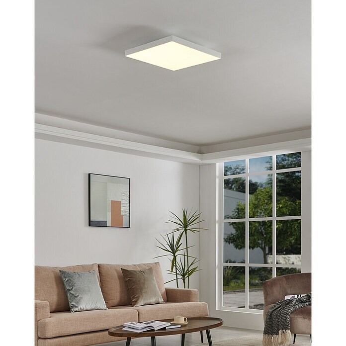 Eglo LED panel Turcona-Z  (22,8 W, Do x Š x V: 45 x 45 x 7,5 cm, Bela, RGBW) | 3016 - Deckenleuchte | CACB - Deckenleuchten | CAC - Indoorleuchten | CA - Beleuchtung | C - Elektro | BAUHAUS