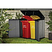 Keter Truhe Store it out Darwin (L x B x H: 80 x 140 x 118 cm, Stormgrey, Kunststoff) | BAUHAUS
