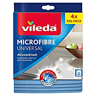 Vileda Microfibre Allzwecktuch MULTI (Mikrofaser, 4 Stk.)