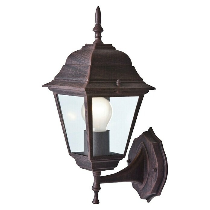 Ferotehna Zunanja stenska svetilka Rust Up  (60 W, Do x Š x V: 350 x 150 x 200 mm, Rjava, E27) | 3078 - Wandleuchte Outdoor | CAJA - Outdoorleuchten Hochvolt | CAJ - Outdoorleuchten | CA - Beleuchtung | C - Elektro | BAUHAUS