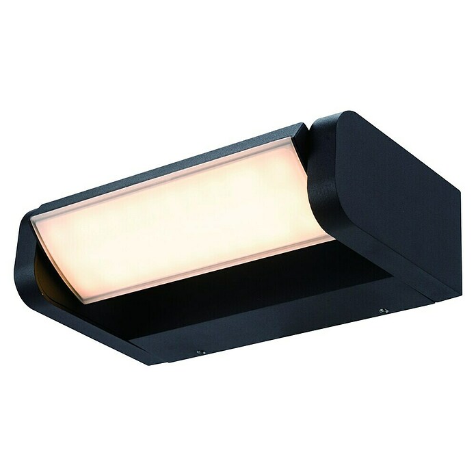 Ferotehna Vanjska zidna LED svjetiljka Miami  (6 W, 200 x 110 x 58 mm, Antracit, IP65) | BAUHAUS