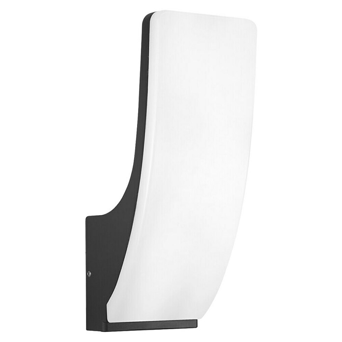 Ferotehna LED zunanja stenska svetilka Daly  (15 W, 100 x 120 x 265 mm, Črna, IP54) | 3078 - Wandleuchte Outdoor | CAJA - Outdoorleuchten Hochvolt | CAJ - Outdoorleuchten | CA - Beleuchtung | C - Elektro | BAUHAUS