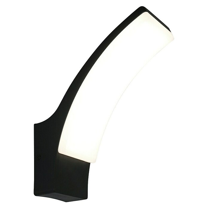 Ferotehna Vanjska zidna LED svjetiljka Colorado  (12 W, 80 x 186 x 225 mm, Crna, IP44) | BAUHAUS