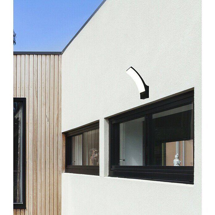 Ferotehna Vanjska zidna LED svjetiljka Colorado  (12 W, 80 x 186 x 225 mm, Crna, IP44) | BAUHAUS