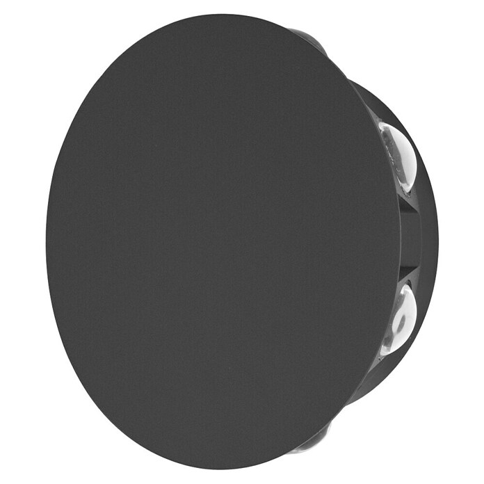 Ferotehna Vanjska zidna LED svjetiljka Kanas  (8 W, 160 x 160 x 50 mm, Crna, IP54) | BAUHAUS