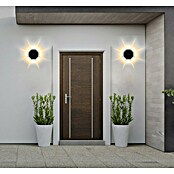 Ferotehna Vanjska zidna LED svjetiljka Kanas  (8 W, 160 x 160 x 50 mm, Crna, IP54) | BAUHAUS