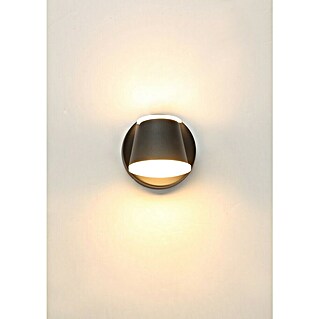 Ferotehna Vanjska zidna LED svjetiljka Denton (9 W, 135 x 120 x 120 mm, Crna, IP54)