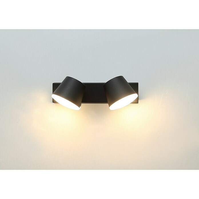 Ferotehna LED zunanja stenska svetilka Denton  (10 W, 265 x 90 x 130 mm, Črna, IP54) | 3078 - Wandleuchte Outdoor | CAJA - Outdoorleuchten Hochvolt | CAJ - Outdoorleuchten | CA - Beleuchtung | C - Elektro | BAUHAUS