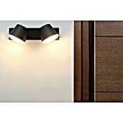 Ferotehna LED zunanja stenska svetilka Denton  (10 W, 265 x 90 x 130 mm, Črna, IP54) | 3078 - Wandleuchte Outdoor | CAJA - Outdoorleuchten Hochvolt | CAJ - Outdoorleuchten | CA - Beleuchtung | C - Elektro | BAUHAUS