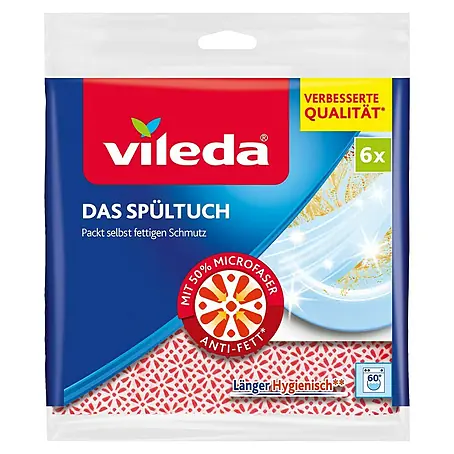 Vileda Microfibre Spültuch XXL-Pack