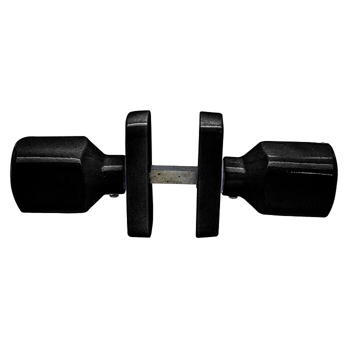 Micel Brimic Pomo para puerta 6807 Negro (L x An: 70 x 29 mm, Aluminio)