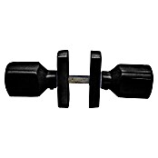 Micel Brimic Pomo para puerta 6807 Negro (L x An: 70 x 29 mm, Aluminio)