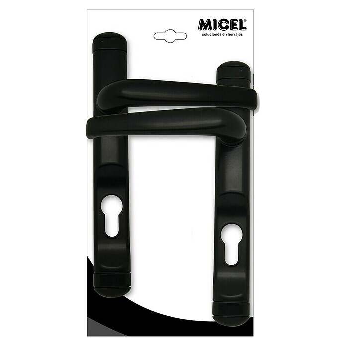 Micel Brimic Juego de manillas 6824 (Largo: 22,5 cm, Negro)