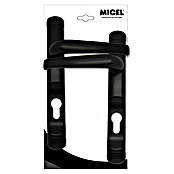 Micel Brimic Juego de manillas 6824 (Largo: 22,5 cm, Negro)