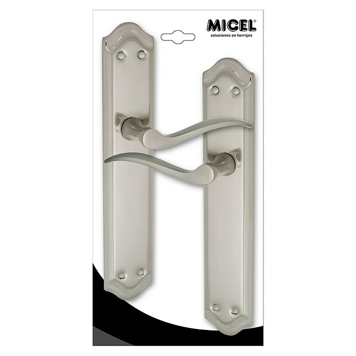 Micel Brimic Manilla niquelada 202 (Largo: 25,6 cm, Plateado)