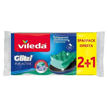 Vileda Glitzi Schwamm PUR Active