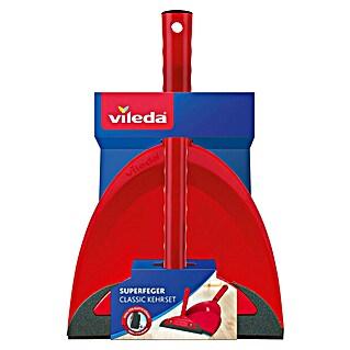 Vileda Superfeger Kehr-Set Classic (Material Besenkopf: Mikroschaum)