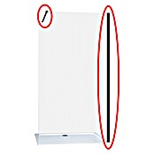 Sanotechnik Zidni držač za tuš stijenu i zidni profil  (Š x V: 120 x 200 cm, Crna) | BAUHAUS