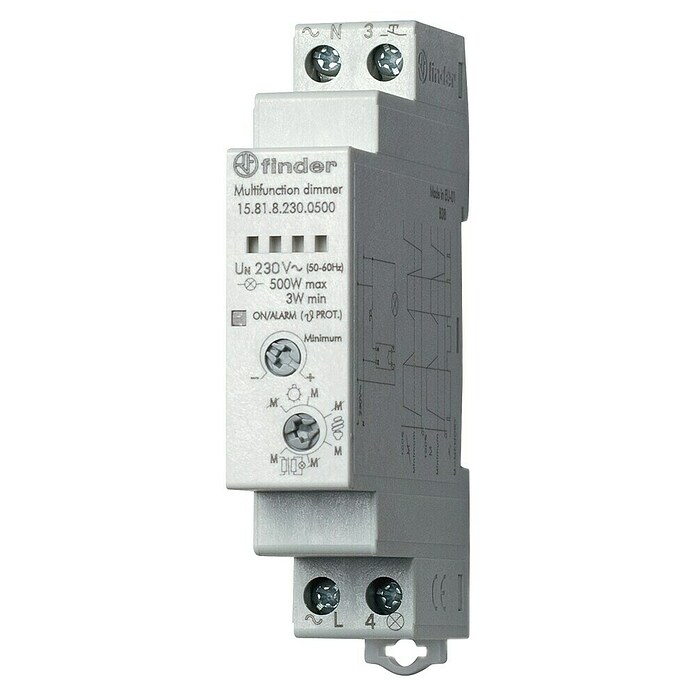 Finder Dimmer Serie 15 (Grau) | BAUHAUS