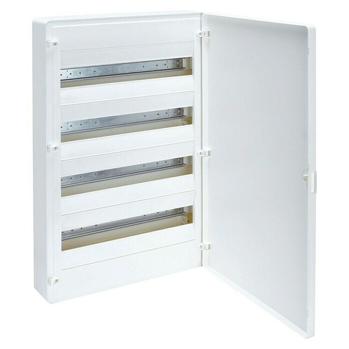 Hager Aufputz-Verteiler Golf (L x B x H: 390 x 99 x 647 mm, Anzahl Klemmstellen: 72 Stk., Weiß) | BAUHAUS
