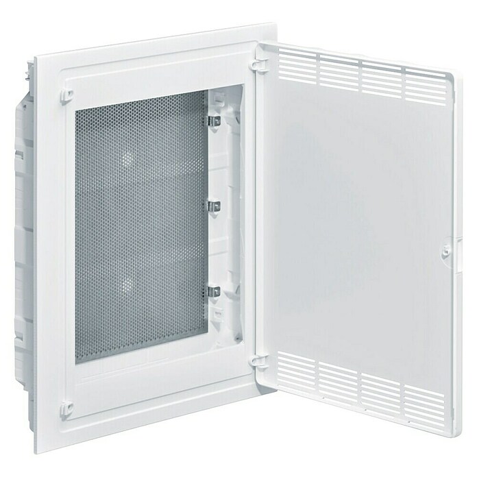 Hager Unterputz-Verteiler Golf Multimedia (Anzahl Reihen: 3 Stk., Weiß, Anzahl Module: 54 Stk., B x T x H: 460 x 97,5 x 543 mm) | BAUHAUS