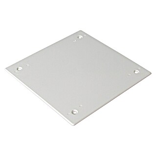 Blindabdeckung (80 x 80 mm, Kunststoff, Weiß)