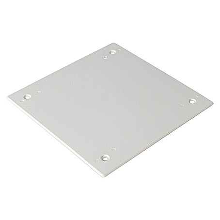 Blindabdeckung (80 x 80 mm, Kunststoff, Weiß)