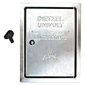 Dietzel Univolt Revisionstür mit Schlüssel (Stahl, L x B x H: 15 x 180 x 230 mm) | BAUHAUS