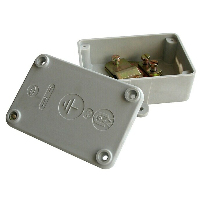 Dietzel Univolt Verteilerdose Banderddose (DIN EN 60670-1, L x B x H: 115 x 75 x 40 mm, Grau) | BAUHAUS