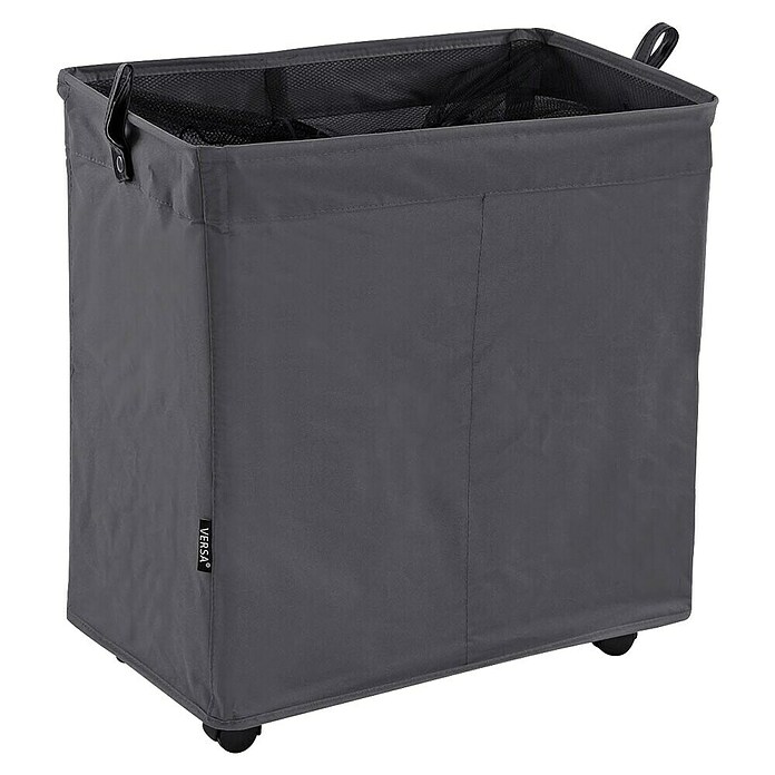 Cesta de ropa (58 x 35 x 54,4 cm, Gris oscuro) | BAUHAUS