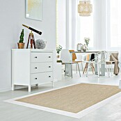 Alfombra de vinilo Living (Beige/Blanco, 90 x 60 cm) | BAUHAUS