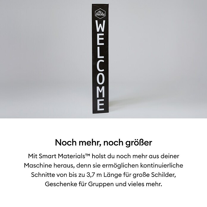 Cricut Vinylfolie Smart Vinyl Permanent (1 Stk., Aquamarin, 91,4 x 33 cm, Selbstklebend) | BAUHAUS