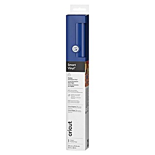 Cricut Vinylfolie Smart Vinyl Permanent (1 Stk., Blau, 91,4 x 33 cm, Selbstklebend)