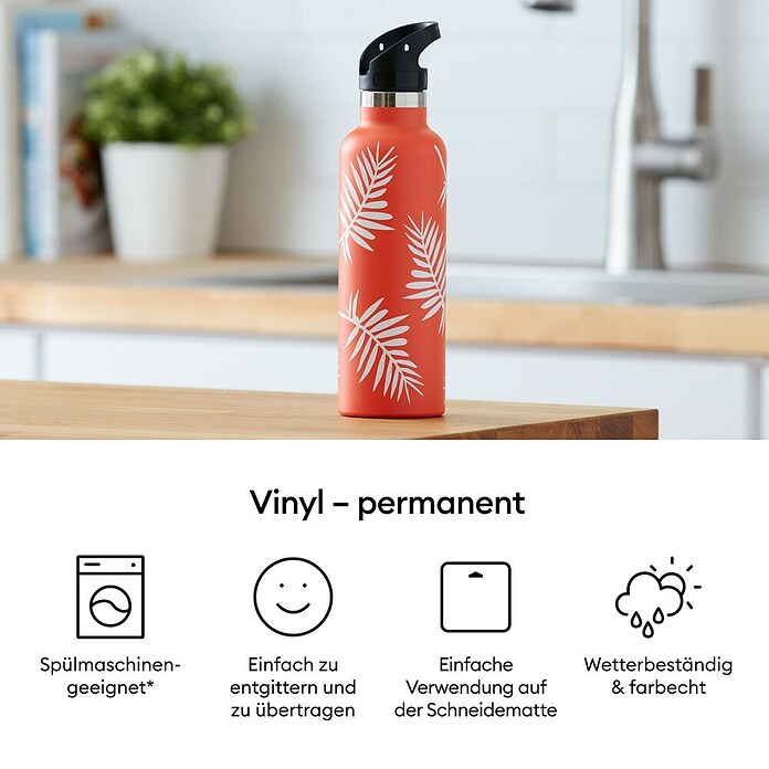 Cricut Vinylfolie Vinyl Permanent Set (Knallige Farben, 30,5 x 30,5 cm, Passend für: Cricut Maker 3 & 4 Cricut Explore 3 & 4) | BAUHAUS
