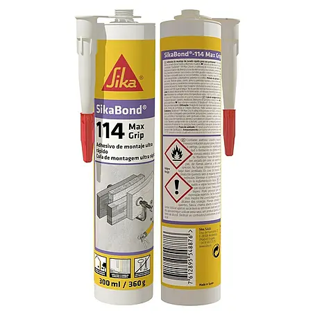 Adhesivo para montaje SikaBond 114 Max Grip