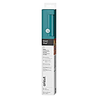 Cricut Vinylfolie Smart Vinyl Permanent (1 Stk., Aquamarin, 91,4 x 33 cm, Selbstklebend)