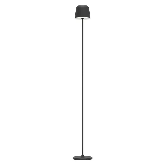 Eglo LED-Stehleuchte Mannera-L - 4,3 W, Höhe: 140 cm, Schwarz, Tageslichtweiß - Elegante Stehlampe mit einem minimalistischen Design. Perfekt für modernes Wohnambiente, das stilvolle Lichtakzente setzt und eine gemütliche Atmosphäre schafft.